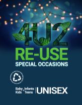 4U2RE-USE Trendbook incl. USB Special Occasions Baby/Infants/Kids/Teens Unisex 