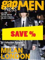 Gap Press Men no. 52 Milan/London A/W 2018/2019 
