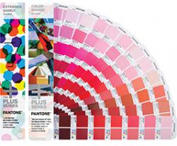 PANTONE PLUS Extended Gamut Guide with Color Bridge Coated Guide 