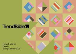 Trend Bible Home and Interior  Trends S/S 2025 - eBook only  