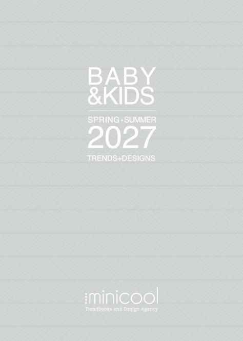 Minicool Trendbook Baby & Kids S/S 2027  