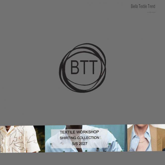 Biella Textile Workshop Shirti S/S 2027  