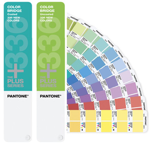 PANTONE PLUS Color Bridge coated & uncoated set 336 colors supplement 