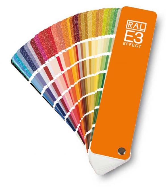 RAL E3 Colour fan deck with all 490 RAL EFFECT colours  