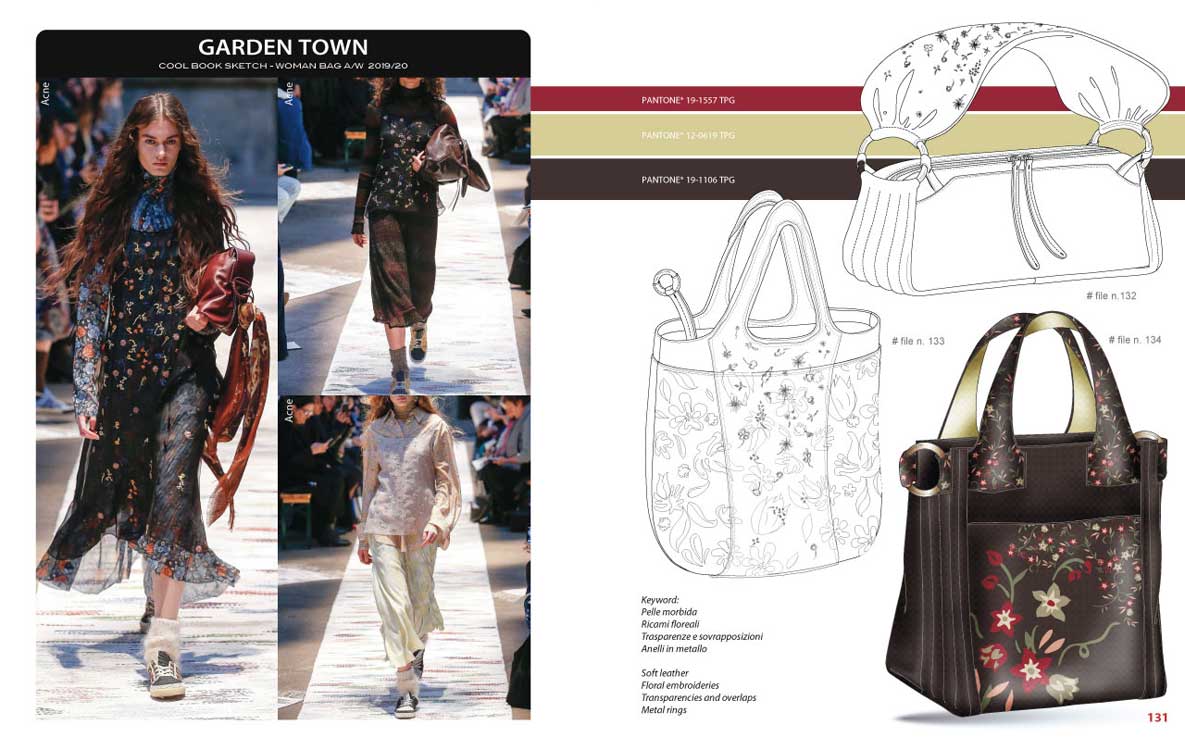 Coolbook Sketch Woman Bags A/W 2019/2020 | literacybasics.ca ltd. Fashion Trend Forecasting and ...